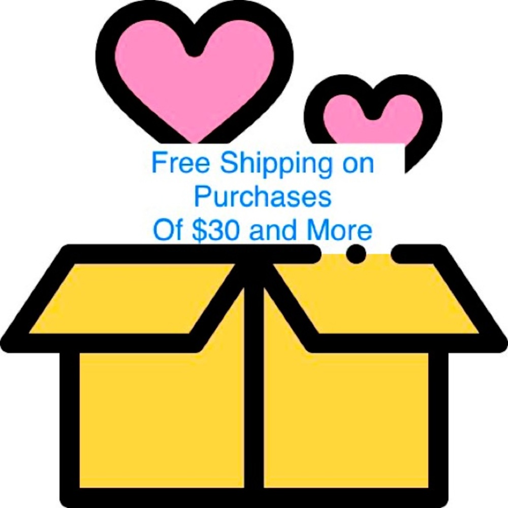 FREE SHIPPING WHEN YOU PURCHASE $30 AND MORE